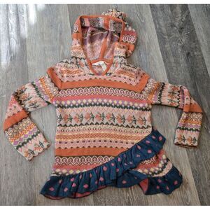 MATILDA JANE Choose Your Own Path Keep Me Cozy Sweater Size 4 Girls Ruffled‎